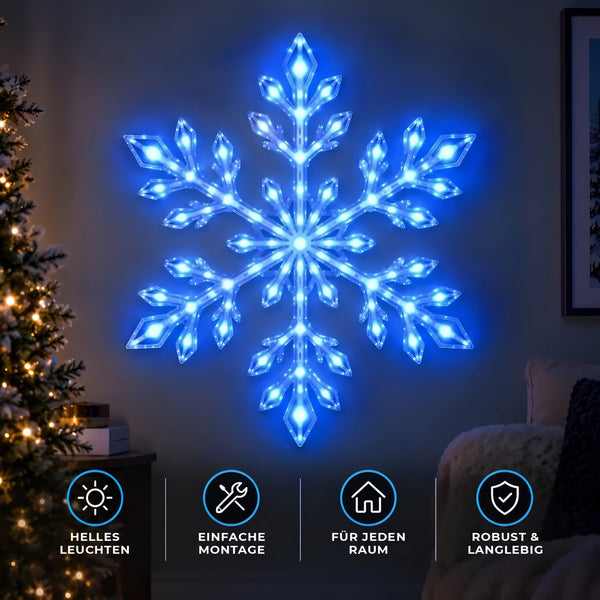 LED-Schneeflocken-Set