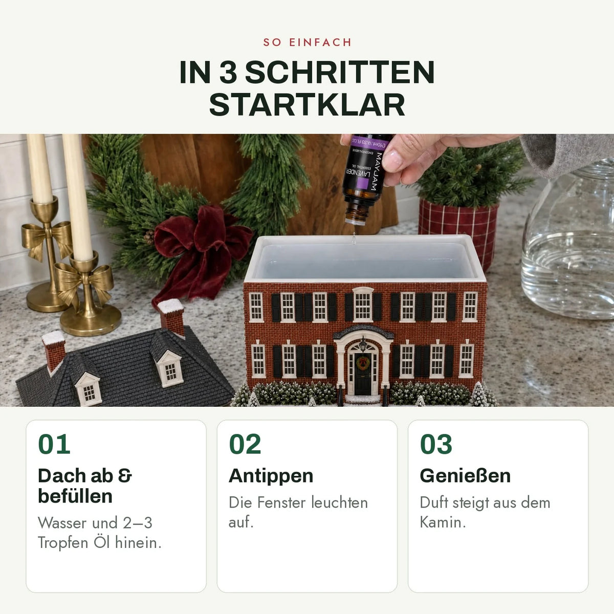 In 3 Schritten startklar